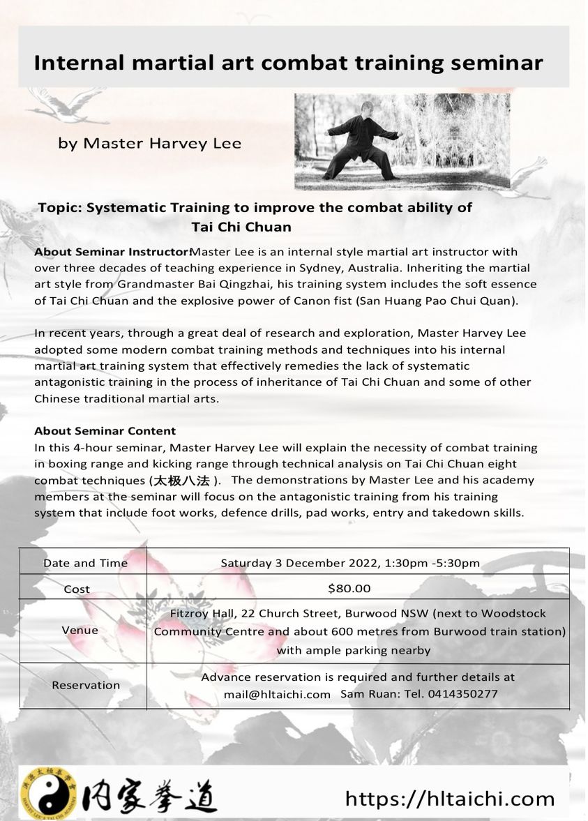 Grand Masters Seminar & The Art of Kicking